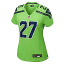 Zennovawear Women's Seattle Seahawks Tariq Woolen Neon Green Game Jersey