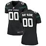 Zennovawear Women's Stealth Black New York Jets Alternate Custom Game Jersey