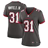 Zennovawear Women's Tampa Bay Buccaneers Antoine Winfield Jr. Pewter Game Jersey