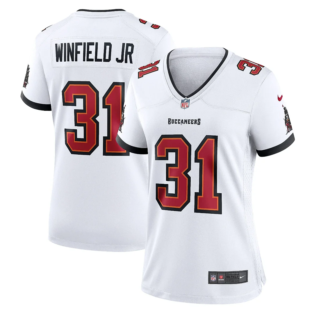 Zennovawear Women's Tampa Bay Buccaneers Antoine Winfield Jr. White Game Jersey