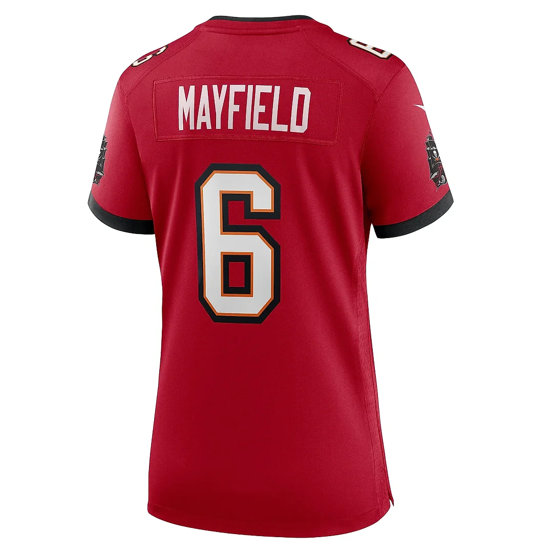 Zennovawear Women's Tampa Bay Buccaneers Baker Mayfield Red Game Jersey