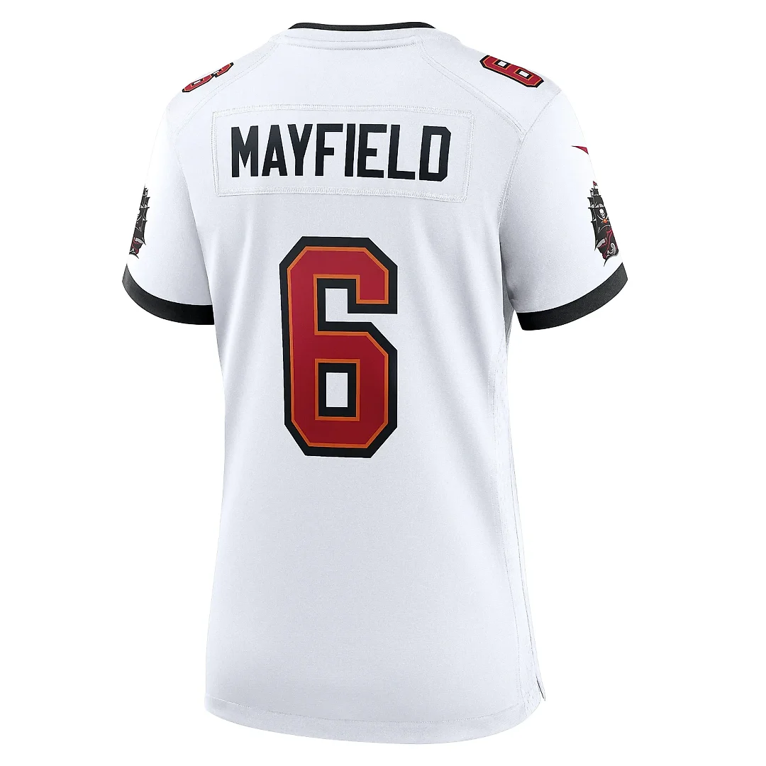 Zennovawear Women's Tampa Bay Buccaneers Baker Mayfield White Away Game Jersey