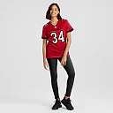 Zennovawear Women's Tampa Bay Buccaneers Bryce Hall Red Team Game Jersey