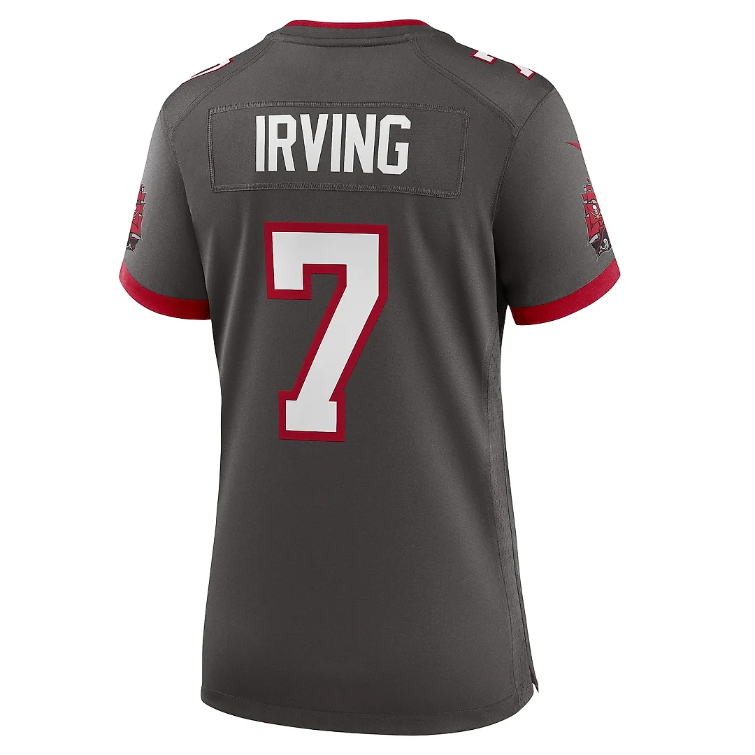 Zennovawear Women's Tampa Bay Buccaneers Bucky Irving Pewter Alternate Game Jersey