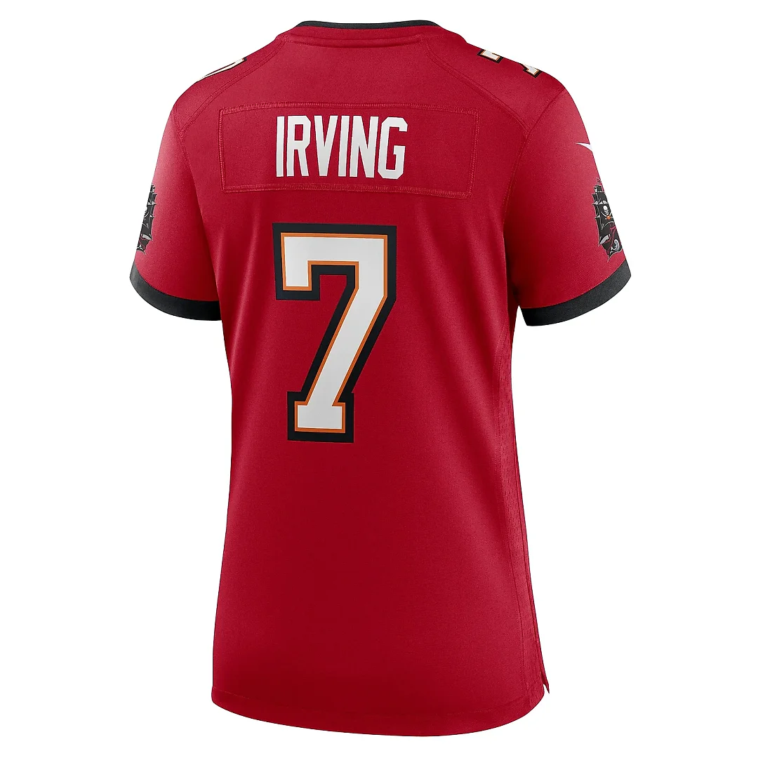 Zennovawear Women's Tampa Bay Buccaneers Bucky Irving Red Game Jersey