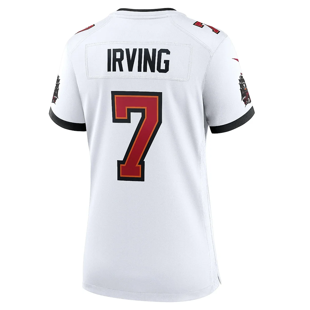 Zennovawear Women's Tampa Bay Buccaneers Bucky Irving White Game Jersey