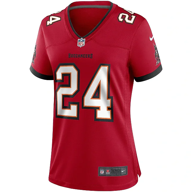 Zennovawear Women's Tampa Bay Buccaneers Cadillac Williams Red Game Retired Player Jersey