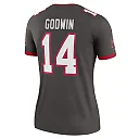 Zennovawear Women's Tampa Bay Buccaneers Chris Godwin Pewter Alternate Legend Player Performance Top