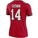 Zennovawear Women's Tampa Bay Buccaneers Chris Godwin Red Legend Player Performance Top