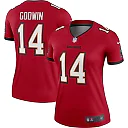 Zennovawear Women's Tampa Bay Buccaneers Chris Godwin Red Legend Player Performance Top