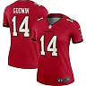 Zennovawear Women's Tampa Bay Buccaneers Chris Godwin Red Legend Player Performance Top