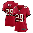 Zennovawear Women's Tampa Bay Buccaneers Christian Izien Red Game Jersey