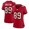 Zennovawear Women's Tampa Bay Buccaneers Dennis Houston Red Game Jersey