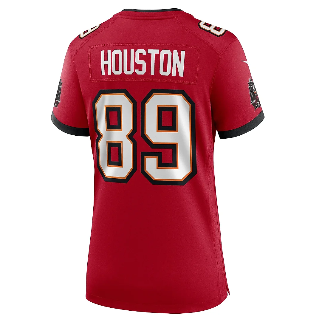 Zennovawear Women's Tampa Bay Buccaneers Dennis Houston Red Game Jersey