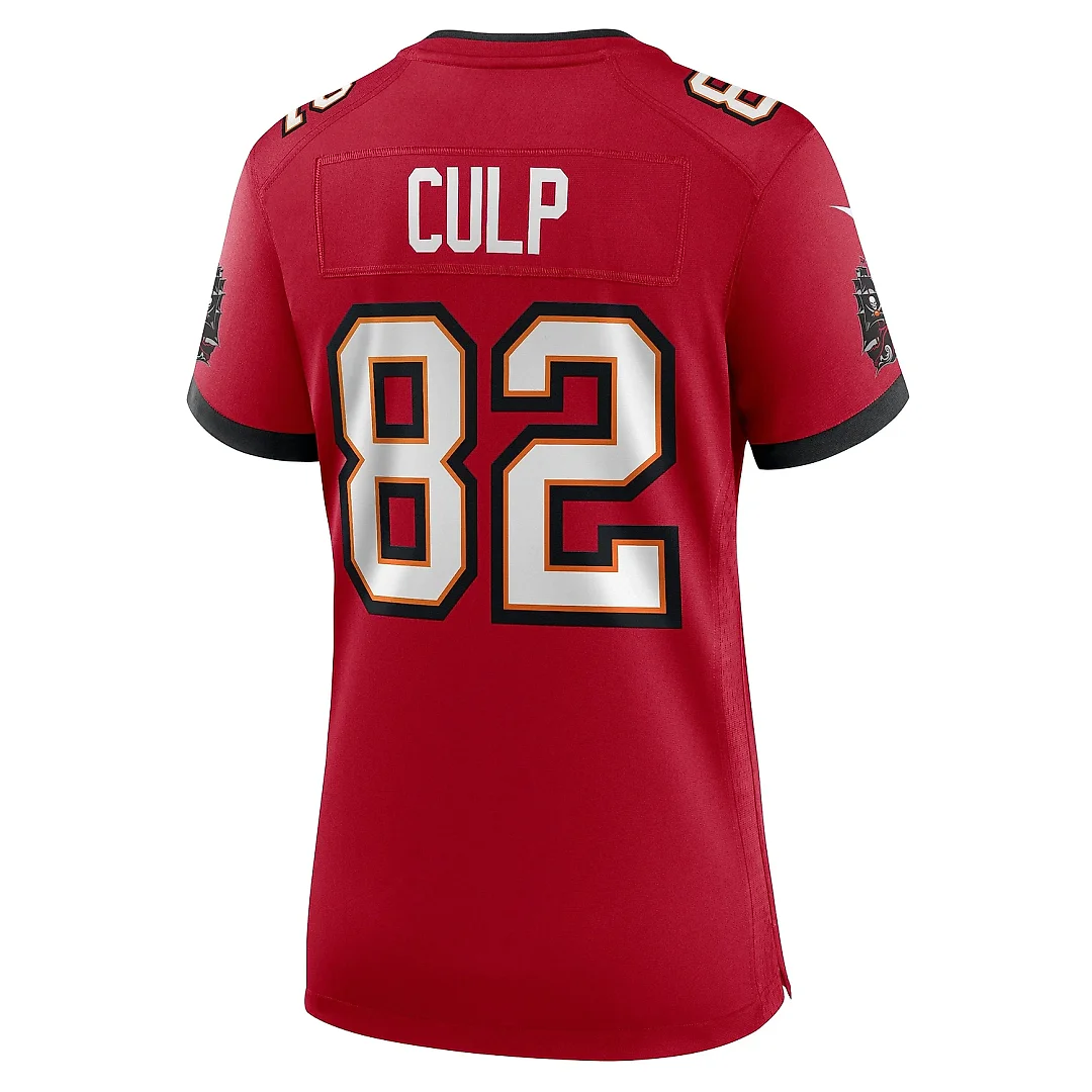 Zennovawear Women's Tampa Bay Buccaneers Devin Culp Red Game Jersey