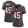 Zennovawear Women's Tampa Bay Buccaneers Devin White Pewter Game Jersey