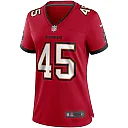 Zennovawear Women's Tampa Bay Buccaneers Devin White Red Game Player Jersey