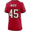 Zennovawear Women's Tampa Bay Buccaneers Devin White Red Game Player Jersey