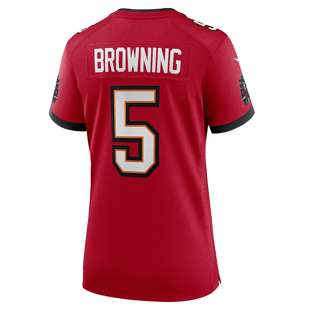 Zennovawear Women's Tampa Bay Buccaneers Jack Browning Red Game Jersey