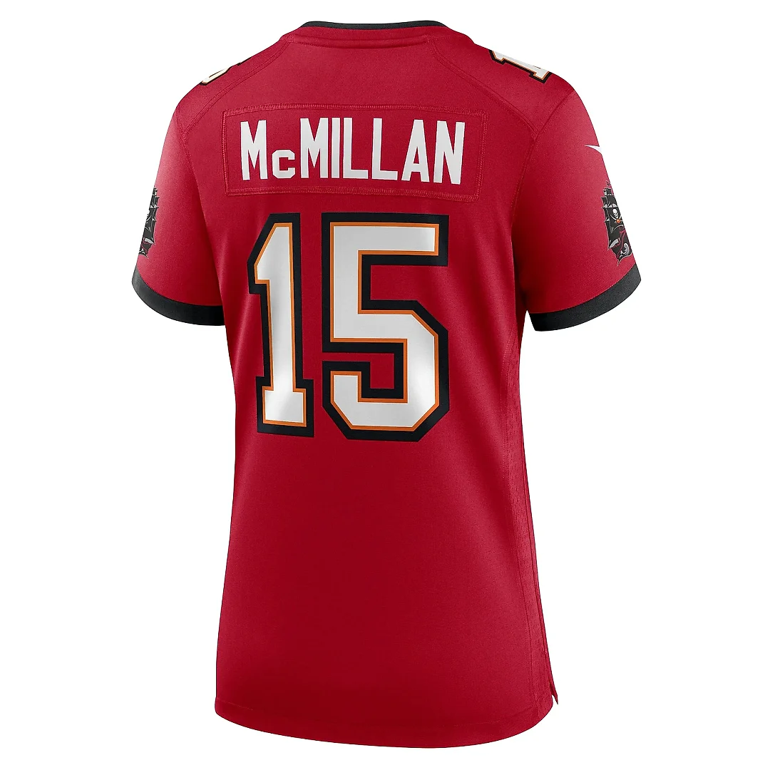 Zennovawear Women's Tampa Bay Buccaneers Jalen McMillan Red Game Jersey