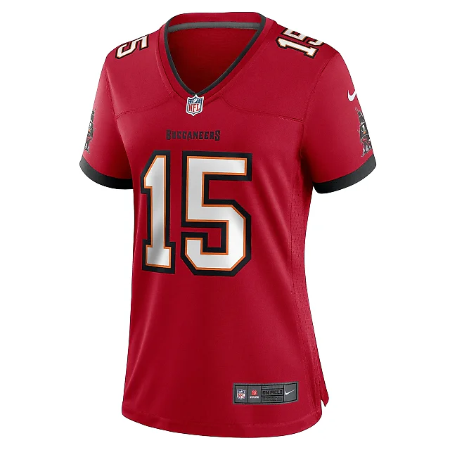 Zennovawear Women's Tampa Bay Buccaneers Jalen McMillan Red Game Jersey