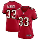 Zennovawear Women's Tampa Bay Buccaneers Jose Ramirez Red Game Jersey