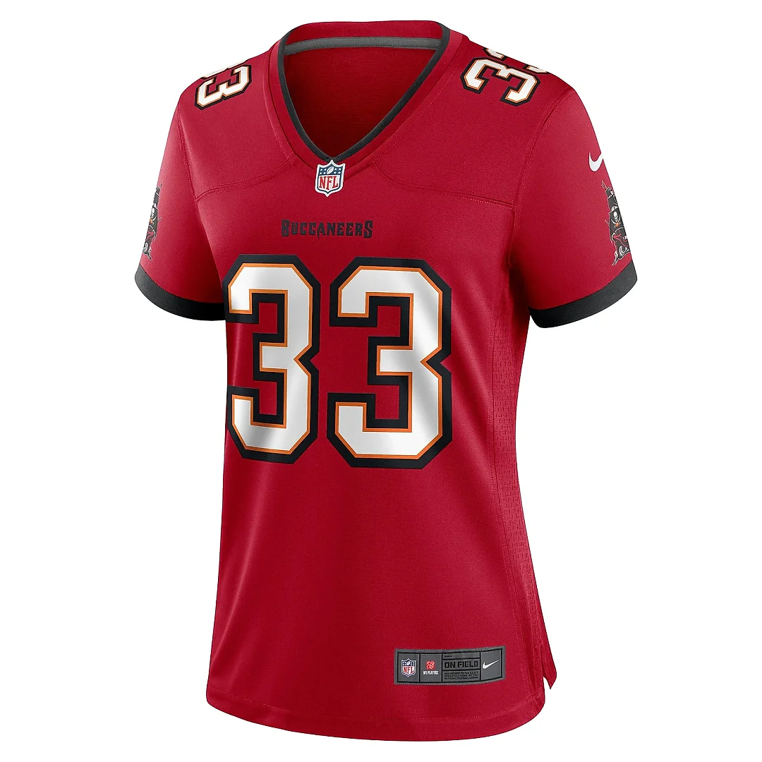 Zennovawear Women's Tampa Bay Buccaneers Jose Ramirez Red Game Jersey