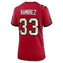 Zennovawear Women's Tampa Bay Buccaneers Jose Ramirez Red Game Jersey