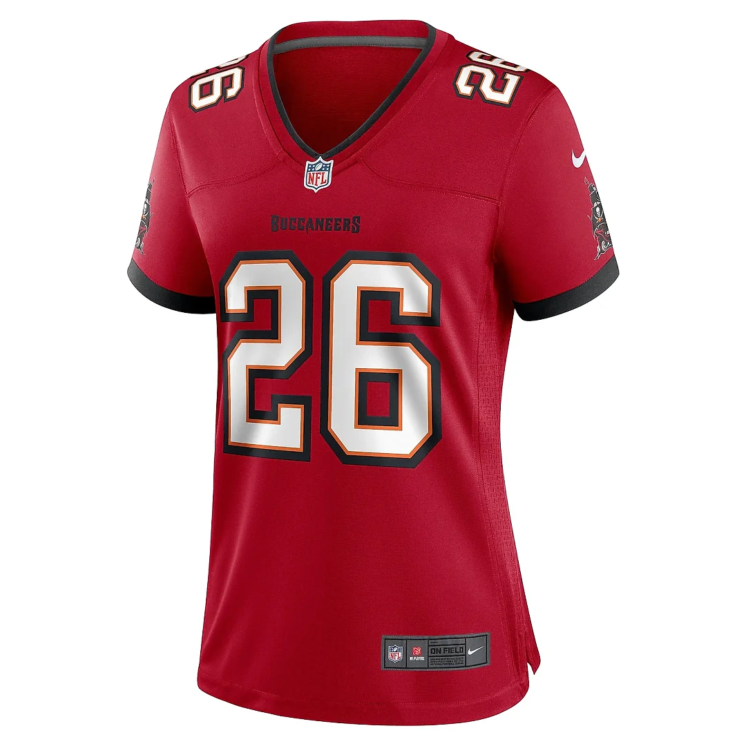 Zennovawear Women's Tampa Bay Buccaneers Kaevon Merriweather Red Game Jersey