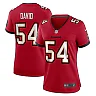 Zennovawear Women's Tampa Bay Buccaneers Lavonte David Red Game Jersey