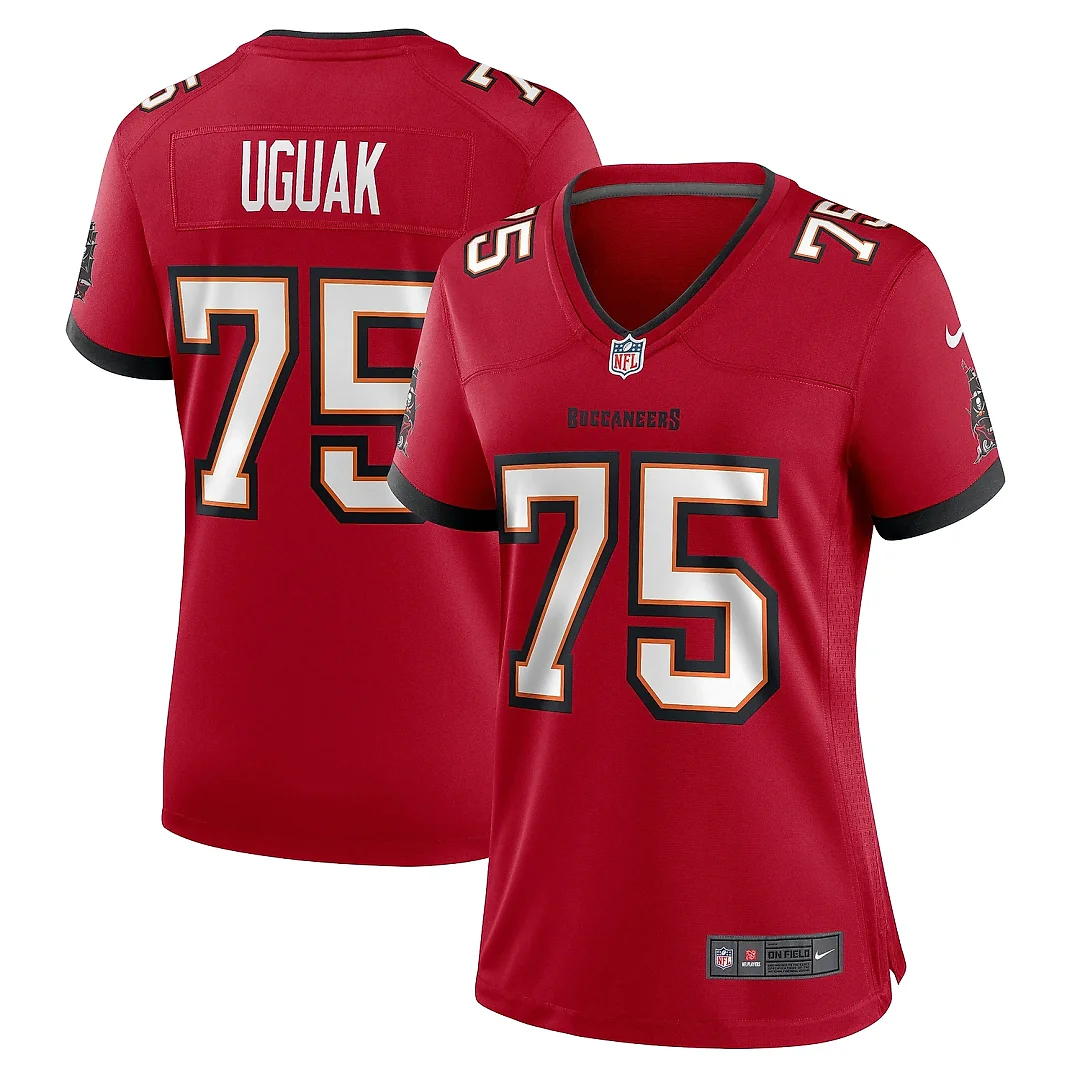 Zennovawear Women's Tampa Bay Buccaneers Lwal Uguak Red Game Jersey