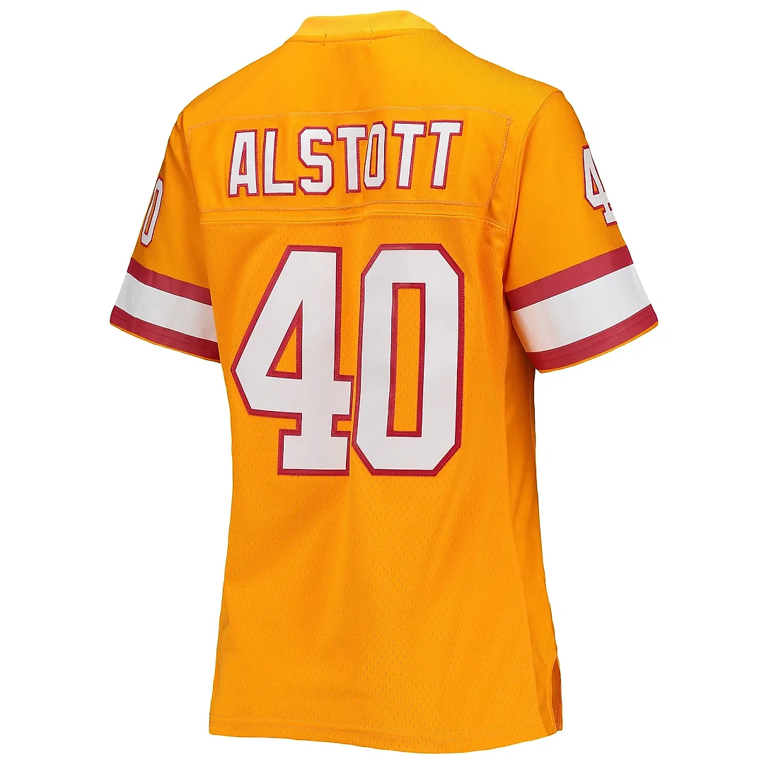 Zennovawear Women's Tampa Bay Buccaneers Mike Alstott Mitchell & Ness Orange Legacy Player Jersey