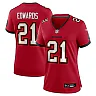 Zennovawear Women's Tampa Bay Buccaneers Mike Edwards Red Game Jersey
