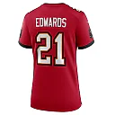 Zennovawear Women's Tampa Bay Buccaneers Mike Edwards Red Game Jersey