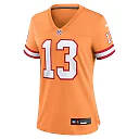 Zennovawear Women's Tampa Bay Buccaneers Mike Evans Orange Player Jersey