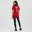 Zennovawear Women's Tampa Bay Buccaneers Number 1 Bride Red Game Jersey