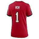 Zennovawear Women's Tampa Bay Buccaneers Number 1 Mom Red Game Jersey