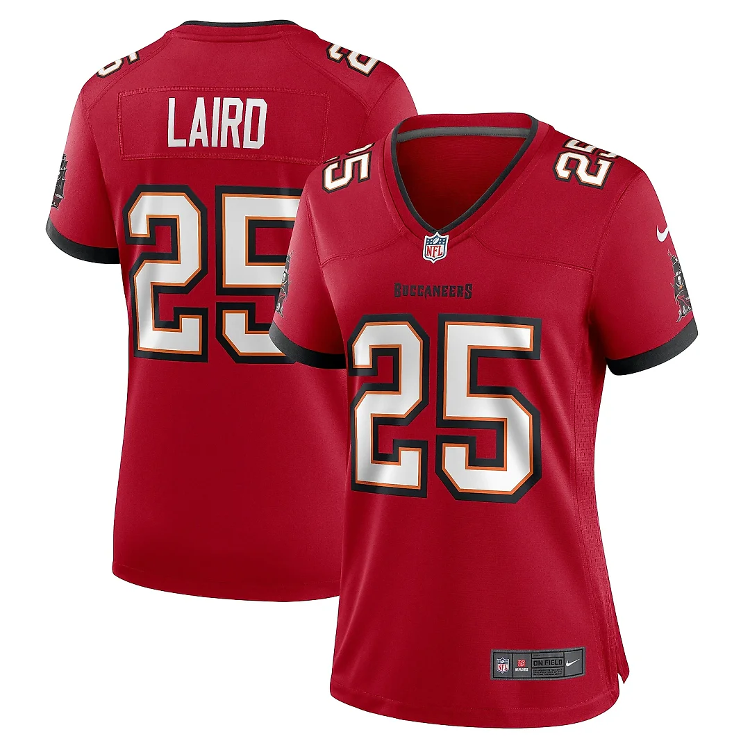 Zennovawear Women's Tampa Bay Buccaneers Patrick Laird Red Game Jersey