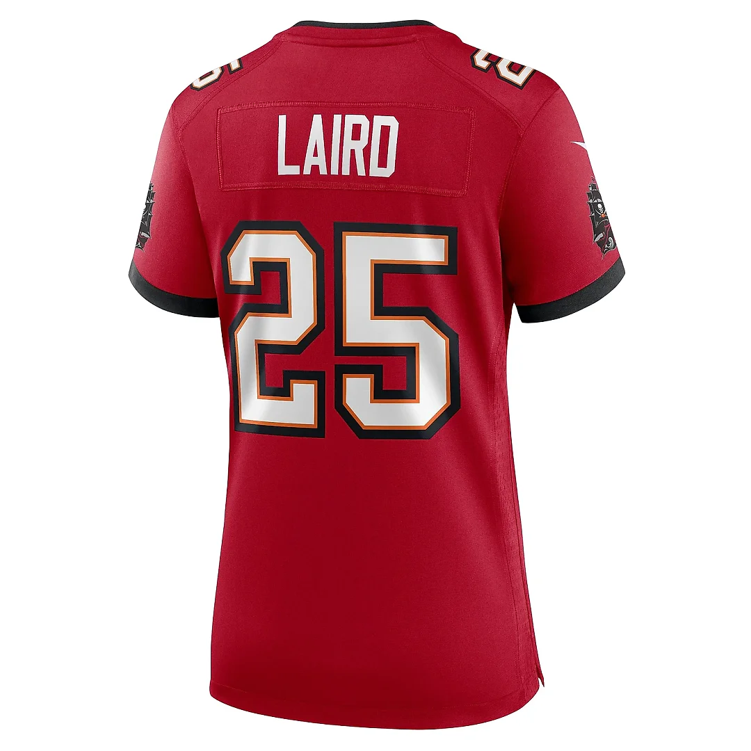 Zennovawear Women's Tampa Bay Buccaneers Patrick Laird Red Game Jersey