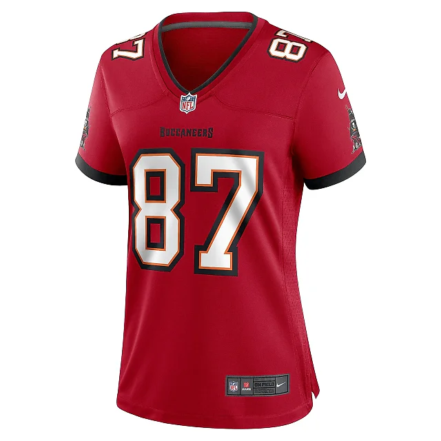 Zennovawear Women's Tampa Bay Buccaneers Payne Durham Red Game Jersey