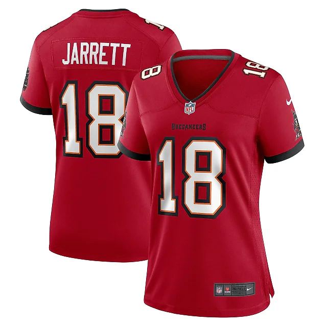 Zennovawear Women's Tampa Bay Buccaneers Rakim Jarrett Red Game Jersey