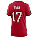 Zennovawear Women's Tampa Bay Buccaneers Raleigh Webb Red Game Jersey