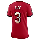 Zennovawear Women's Tampa Bay Buccaneers Russell Gage Red Game Jersey