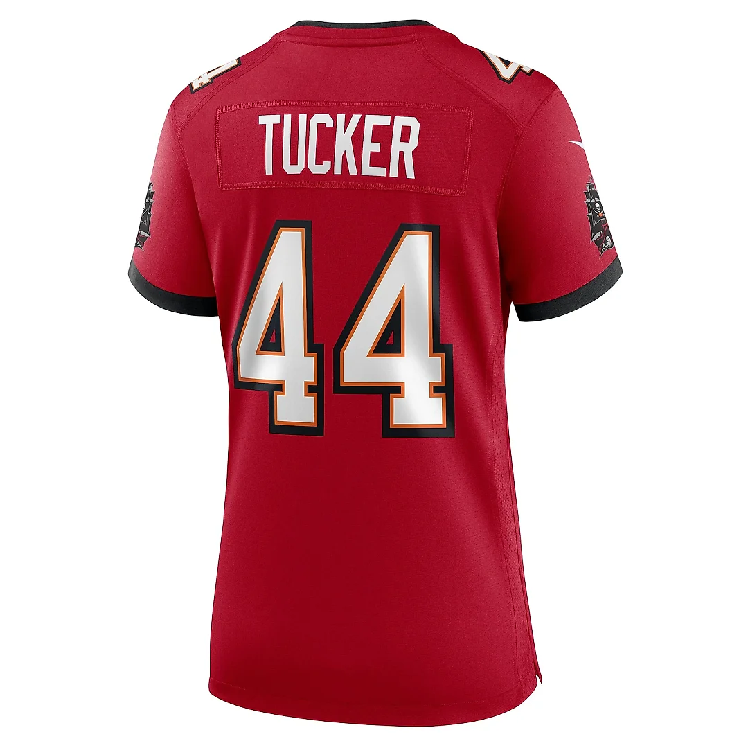 Zennovawear Women's Tampa Bay Buccaneers Sean Tucker Red Game Jersey