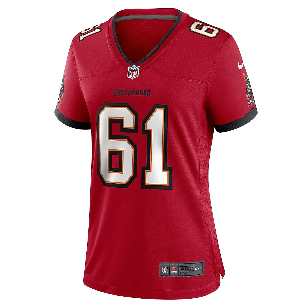 Zennovawear Women's Tampa Bay Buccaneers Silas Dzansi Red Game Jersey