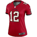 Zennovawear Women's Tampa Bay Buccaneers Tom Brady Red Team Legend Player Performance Top