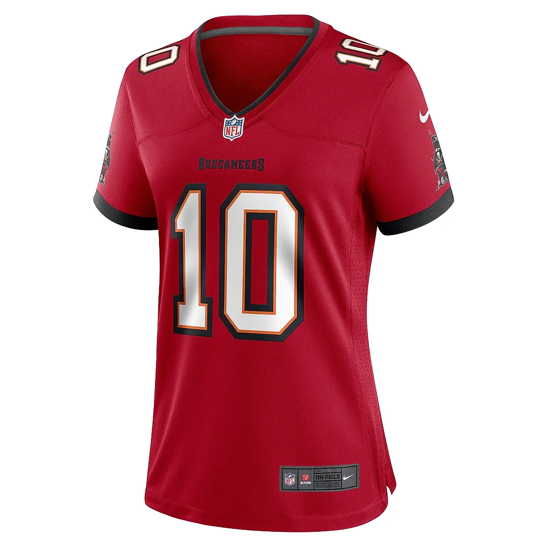 Zennovawear Women's Tampa Bay Buccaneers Trey Palmer Red Game Jersey