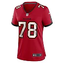 Zennovawear Women's Tampa Bay Buccaneers Tristan Wirfs Red Game Jersey