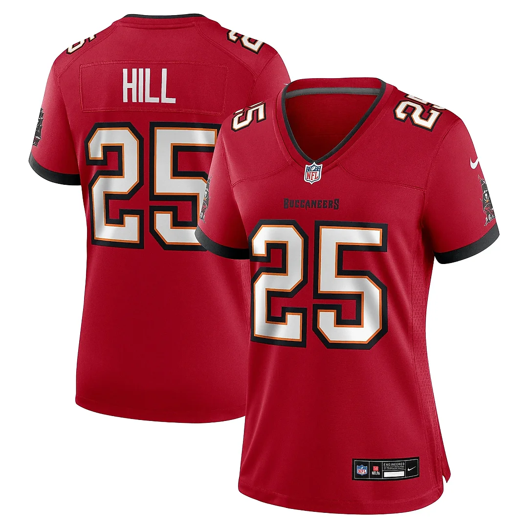 Zennovawear Women's Tampa Bay Buccaneers Troy Hill Red Game Jersey