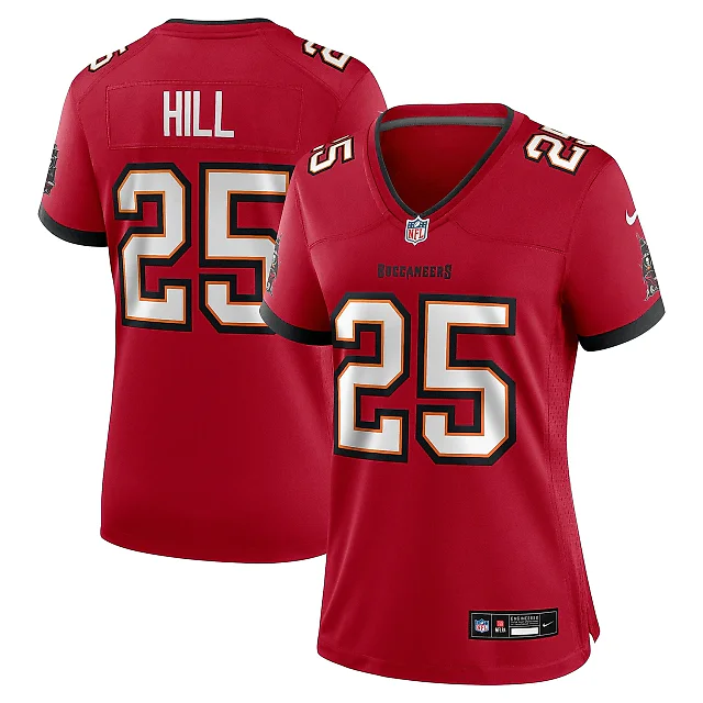 Zennovawear Women's Tampa Bay Buccaneers Troy Hill Red Game Jersey